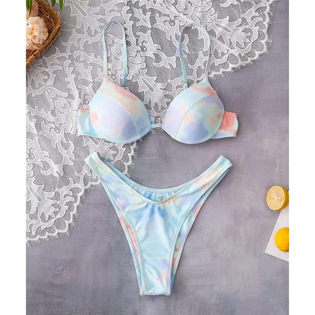 Pastel Marble Bikini Set - Videre