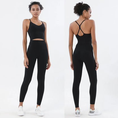 Matching Sports Bra and Leggings Set - Videre