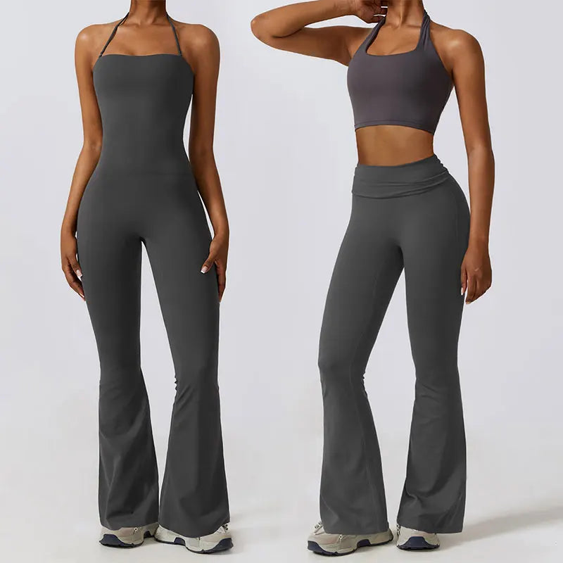 Flared Jumpsuit and Leggings - Videre