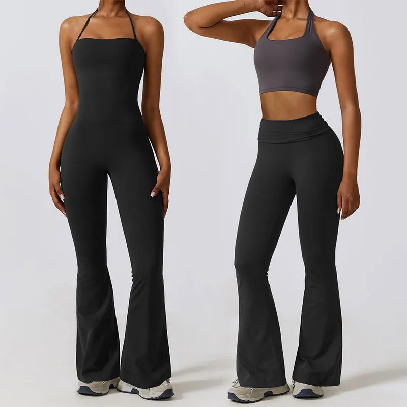 Flared Jumpsuit and Leggings - Videre