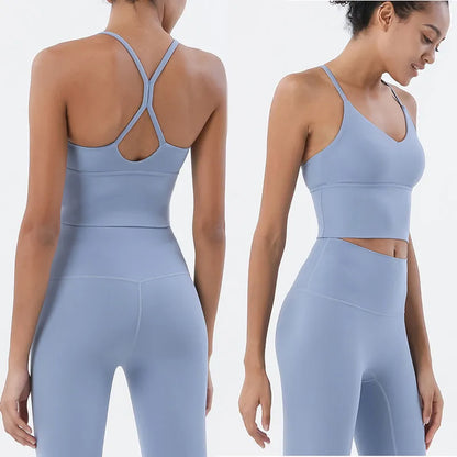 Matching Sports Bra and Leggings Set - Videre