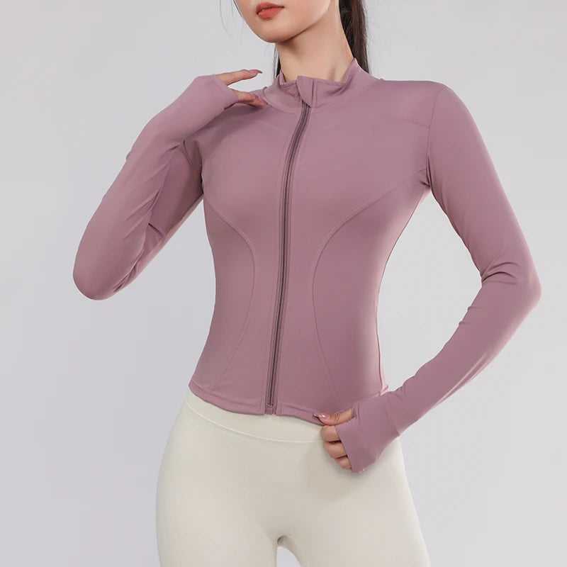 Hourglass Gym Zip-Up Jacket - Videre