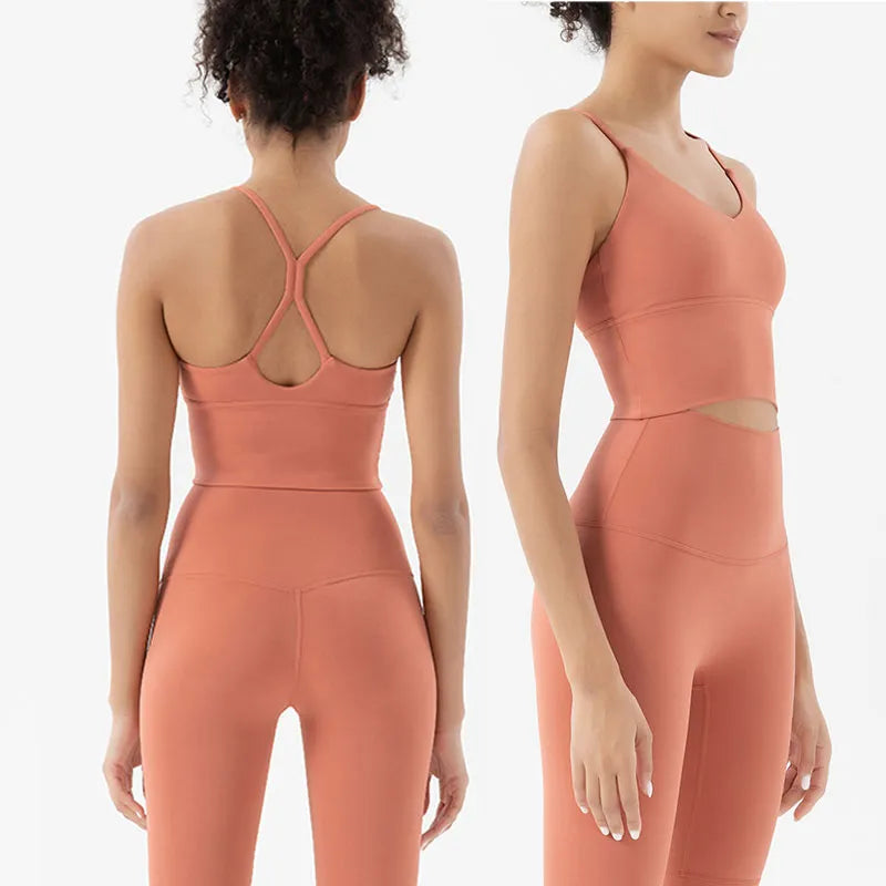 Matching Sports Bra and Leggings Set - Videre