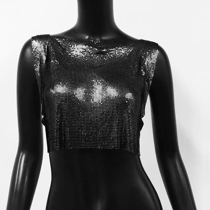 Safety Pin Chain Mail Tank - Videre