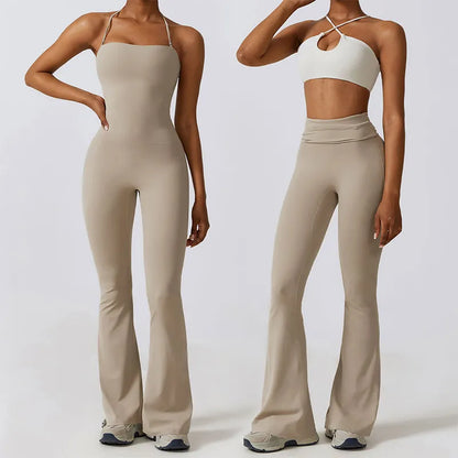 Flared Jumpsuit and Leggings - Videre